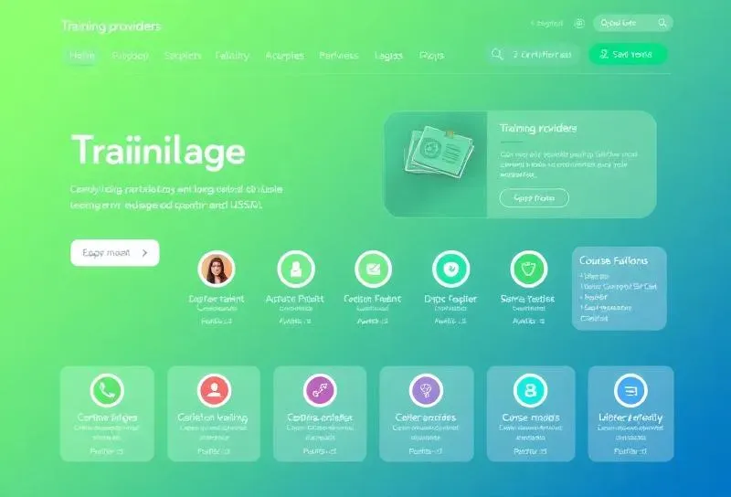 Training Providers' Portal